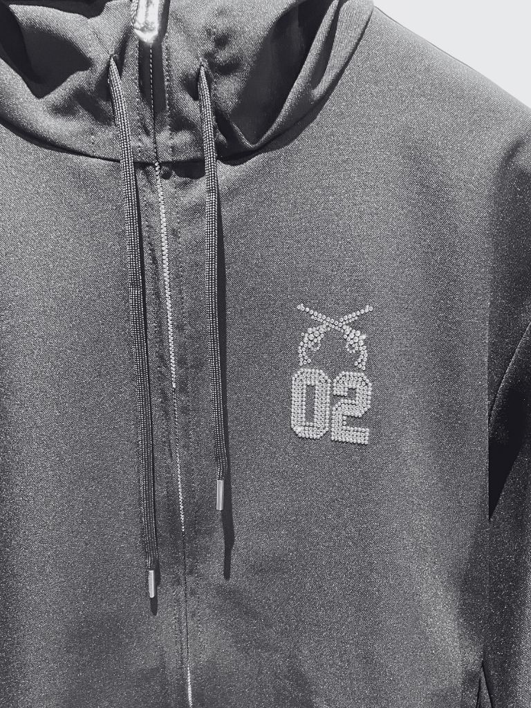 ZIP HOODIE / パーカー / ブラック