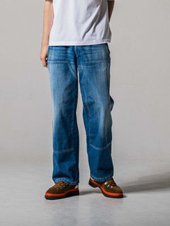 【予約品 11月16日(日) 締切】DOUBLE KNEE PT / ダブルニーワークパンツ / ライトインディゴ