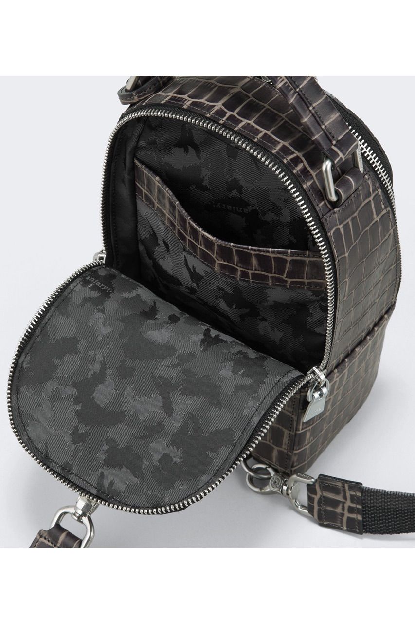 2WAYボディバッグ Tint Embossing Leather / Bordeaux 【aniary】
