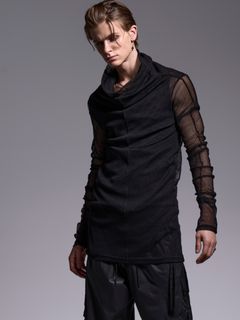 【予約品 1月4日(日) 締切】Loose High Neck / ルーズハイネック / ブラック