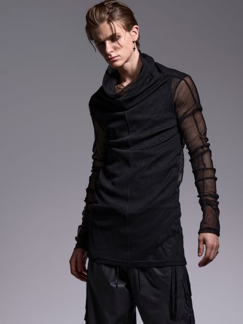 【予約品 1月4日(日) 締切】Loose High Neck / ルーズハイネック / ブラック