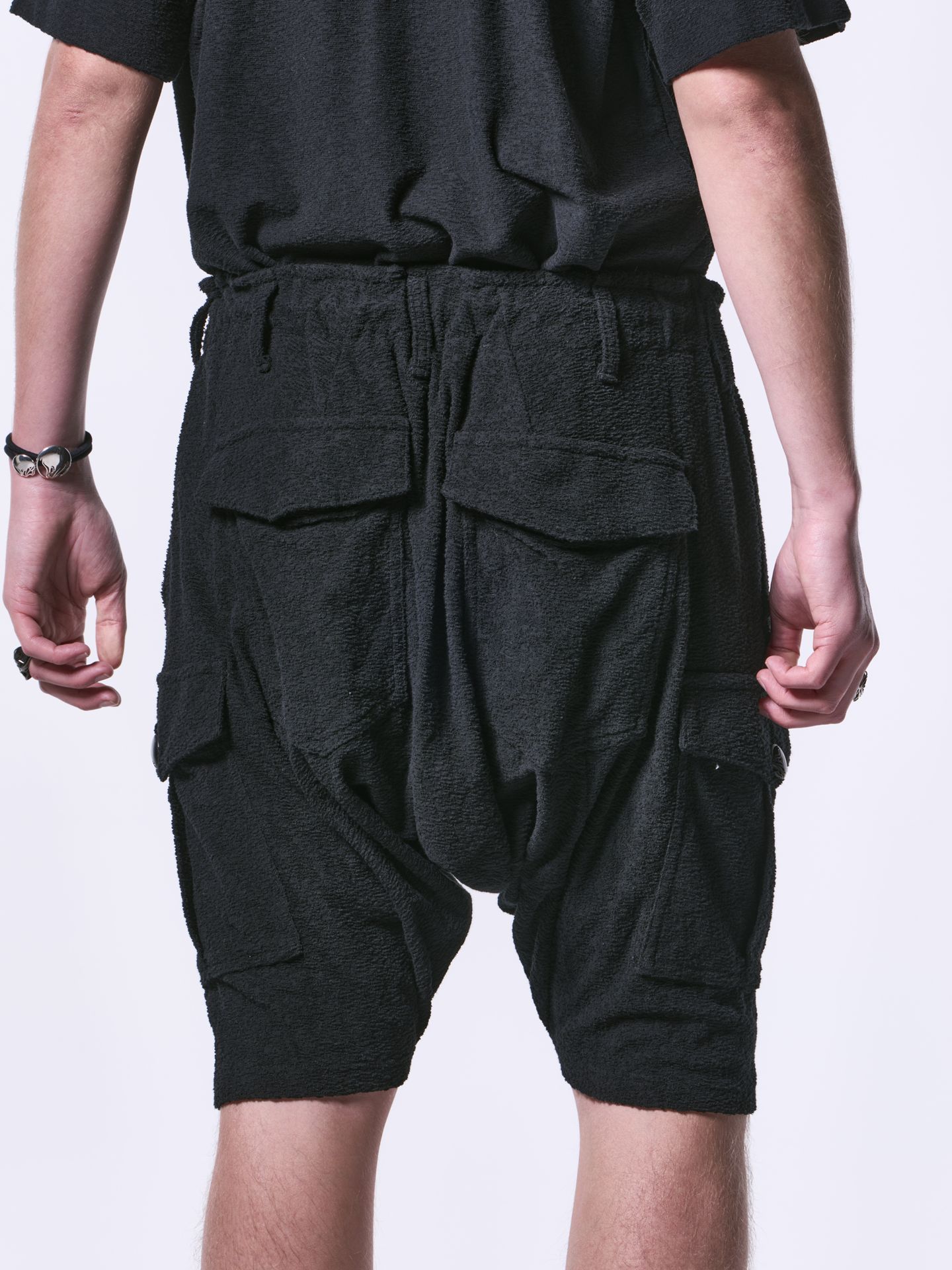 《予約品》 SaruelShorts / サルエルショートパンツ / ブラック