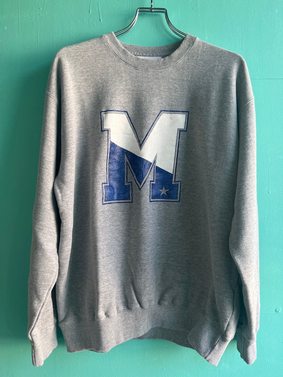M - sweat shirts (Mロゴ) / heather gray 【Mエム】 | BRYAN