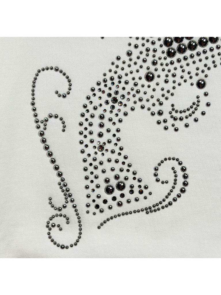 参考画像：メタルとスワロフスキークリスタルを使用したクロスガン