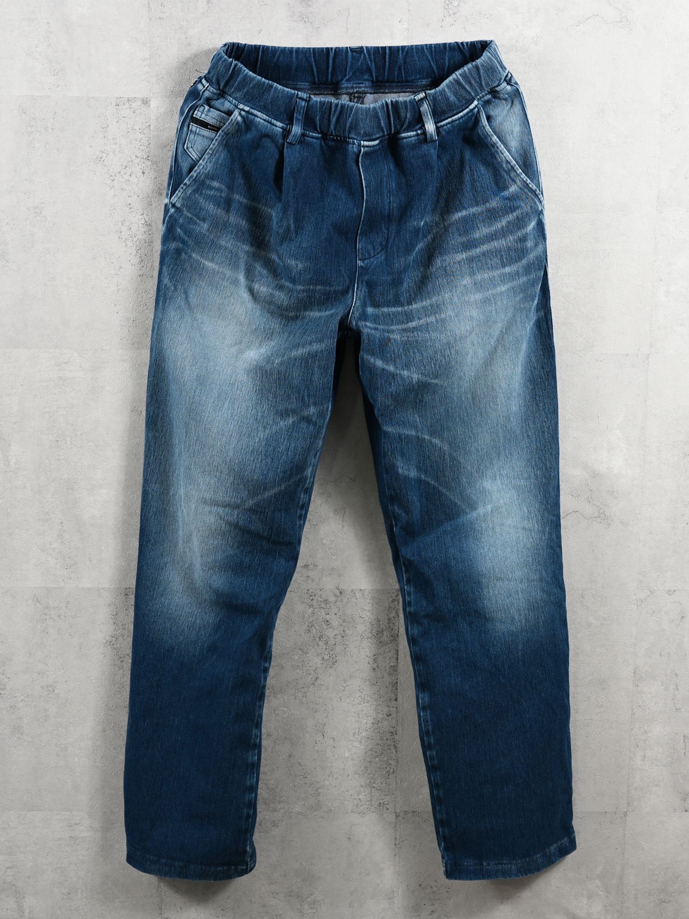 【予約品 】DENIM JERSEY WIDE PT / デニムジャージワイドパンツ / ダークインディゴ