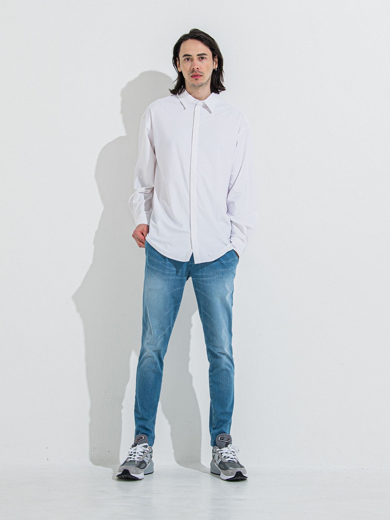 【予約品 】RASH JACK SHIRTS / ラッシュガード ジャックシャツ / ホワイト