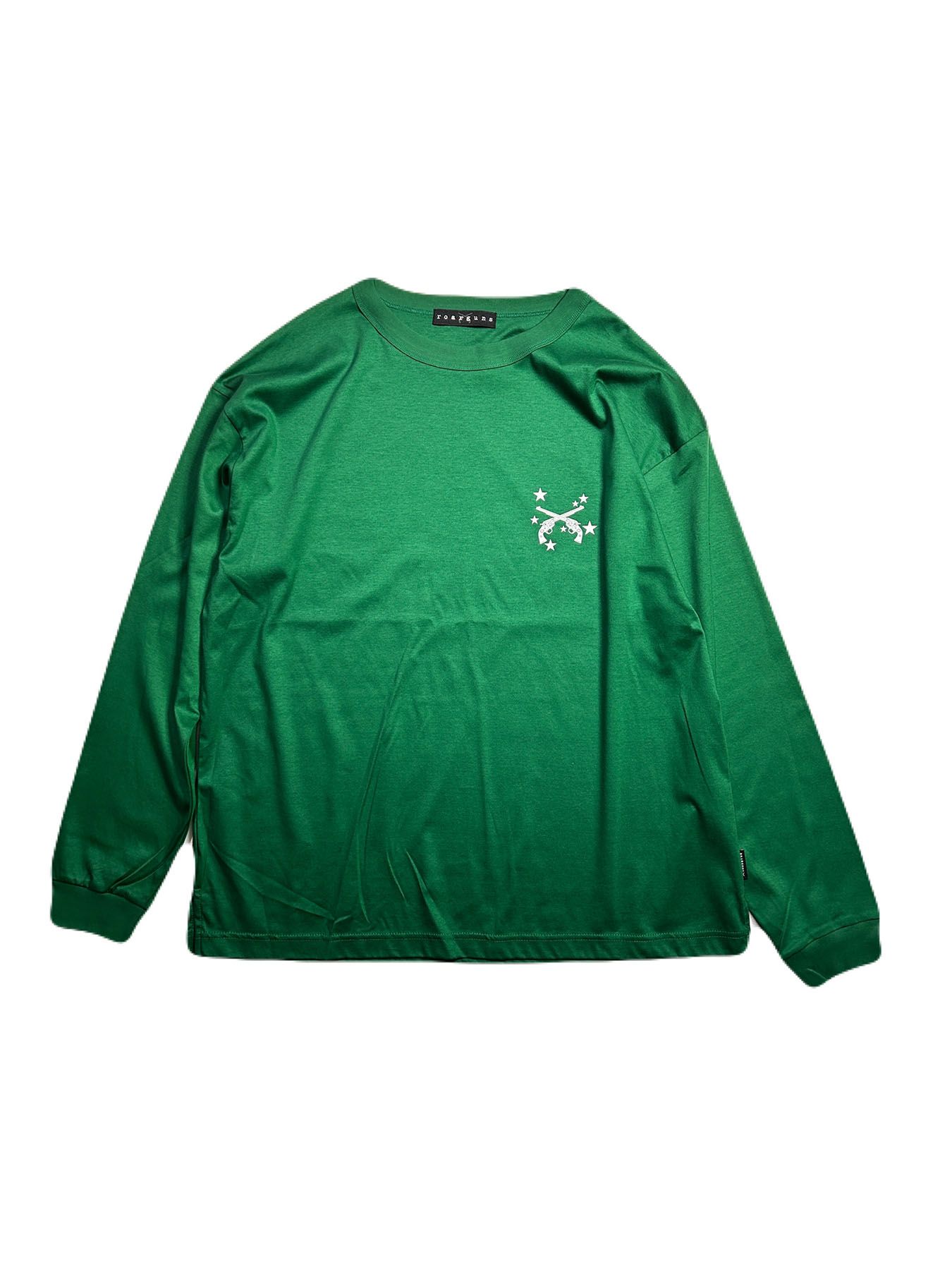 【予約品 8月10日(日) 締切 】ANGEL CROSSGUN L/S T / エンジェル クロスガン ロングスリーブ Tシャツ / グリーン
