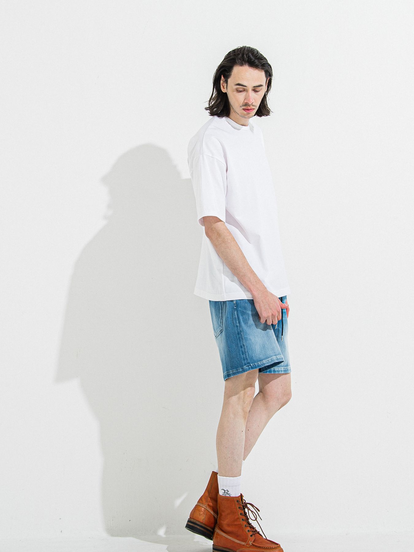 【予約品 】YOAKE PHOTO OVER TEE /  フォトオーバーサイズTシャツ / ホワイト