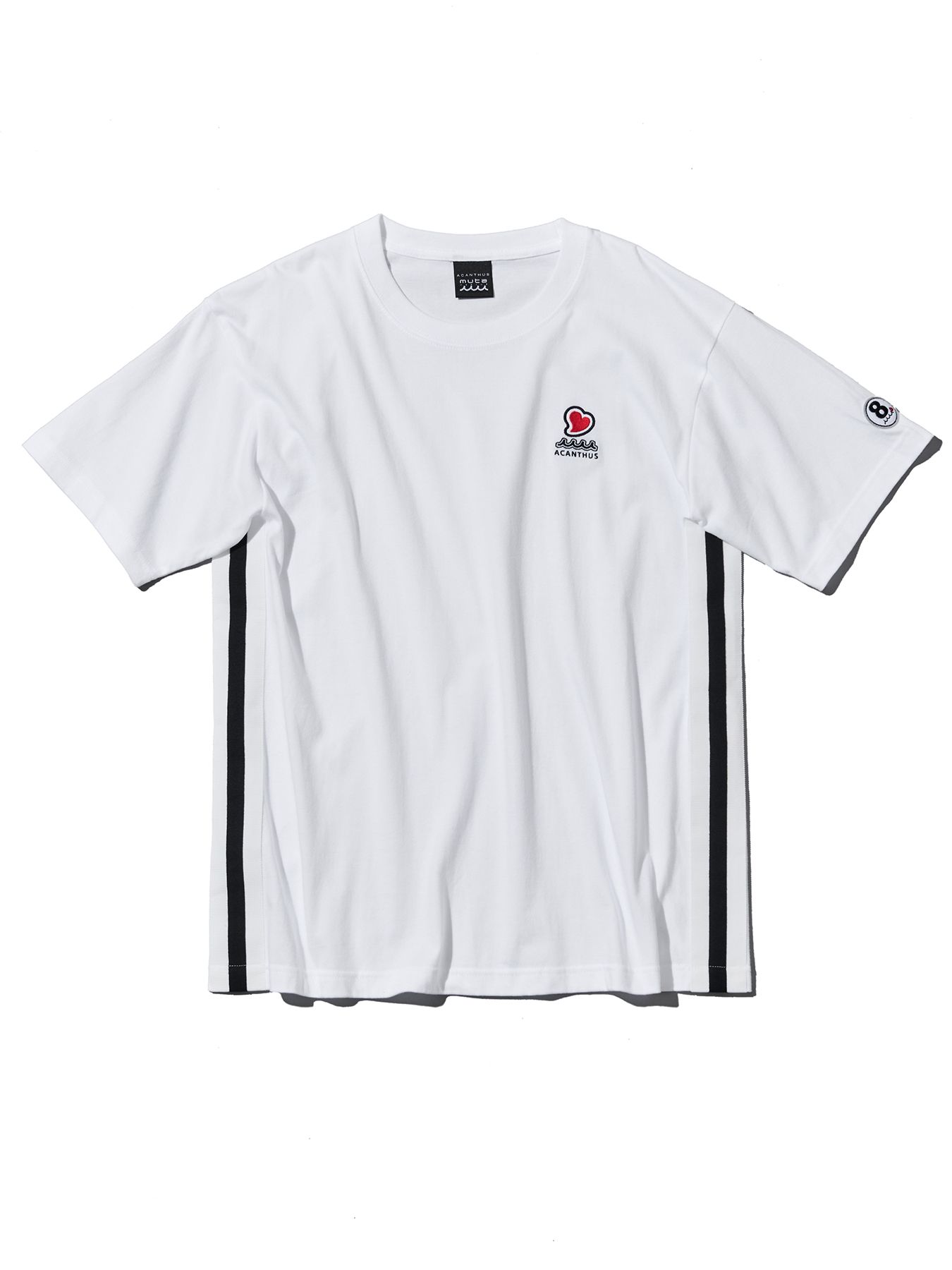 【予約品 10月9日(木) 締切】muta sweet tee / Tシャツ / ホワイト【Acanthus × muta MARINE】