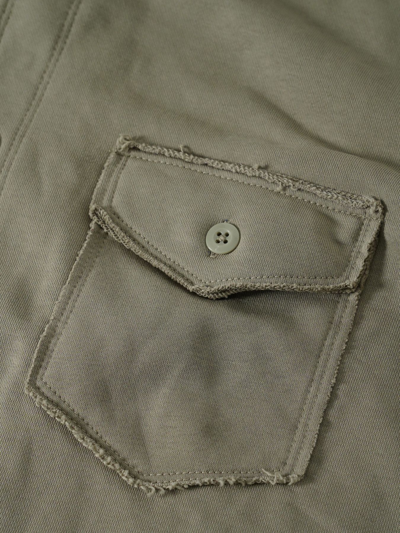 【予約品 7月5日(日) 締切】SWEAT OVERSHIRTS / スウェットオーバーサイズシャツ / グレー