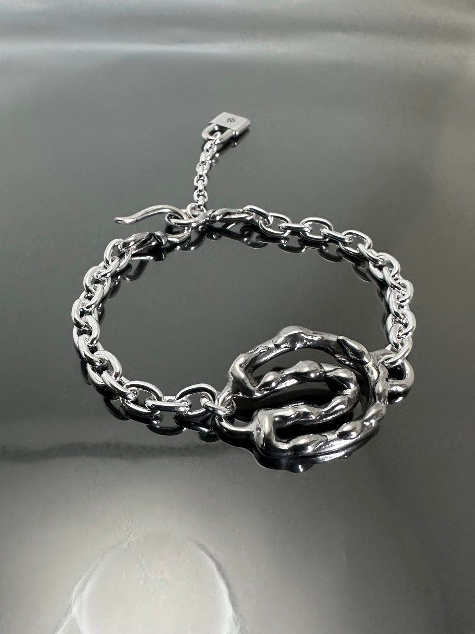 《受注生産》 OPEN HORSESHOE CHAIN BRACELET / オープンホースシューブレスレット 【注文から2-3週間後入荷予定】