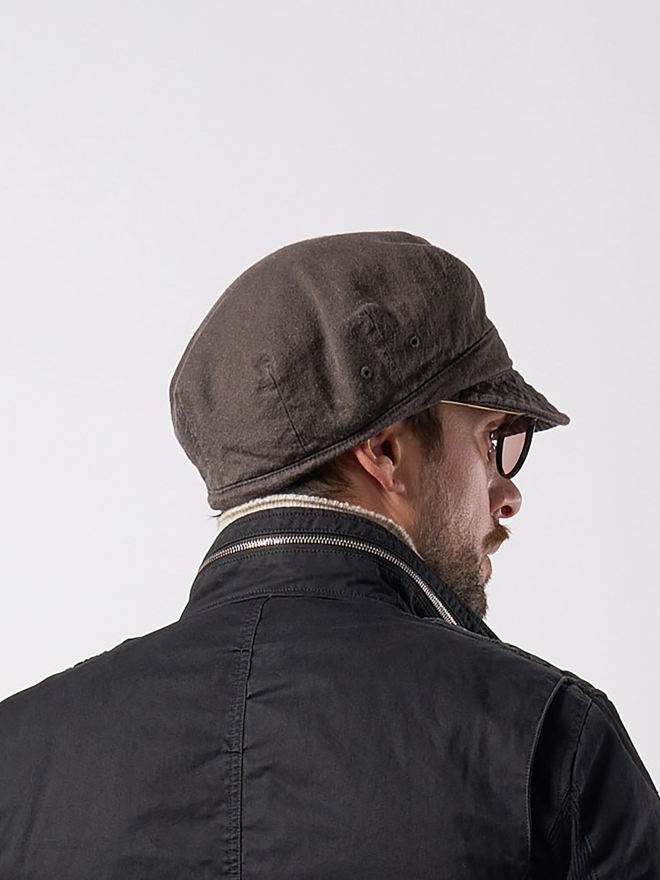 【予約品 3月27日(木) 締切】vintage work cap / ヴィンテージ ワークキャップ / チャコール