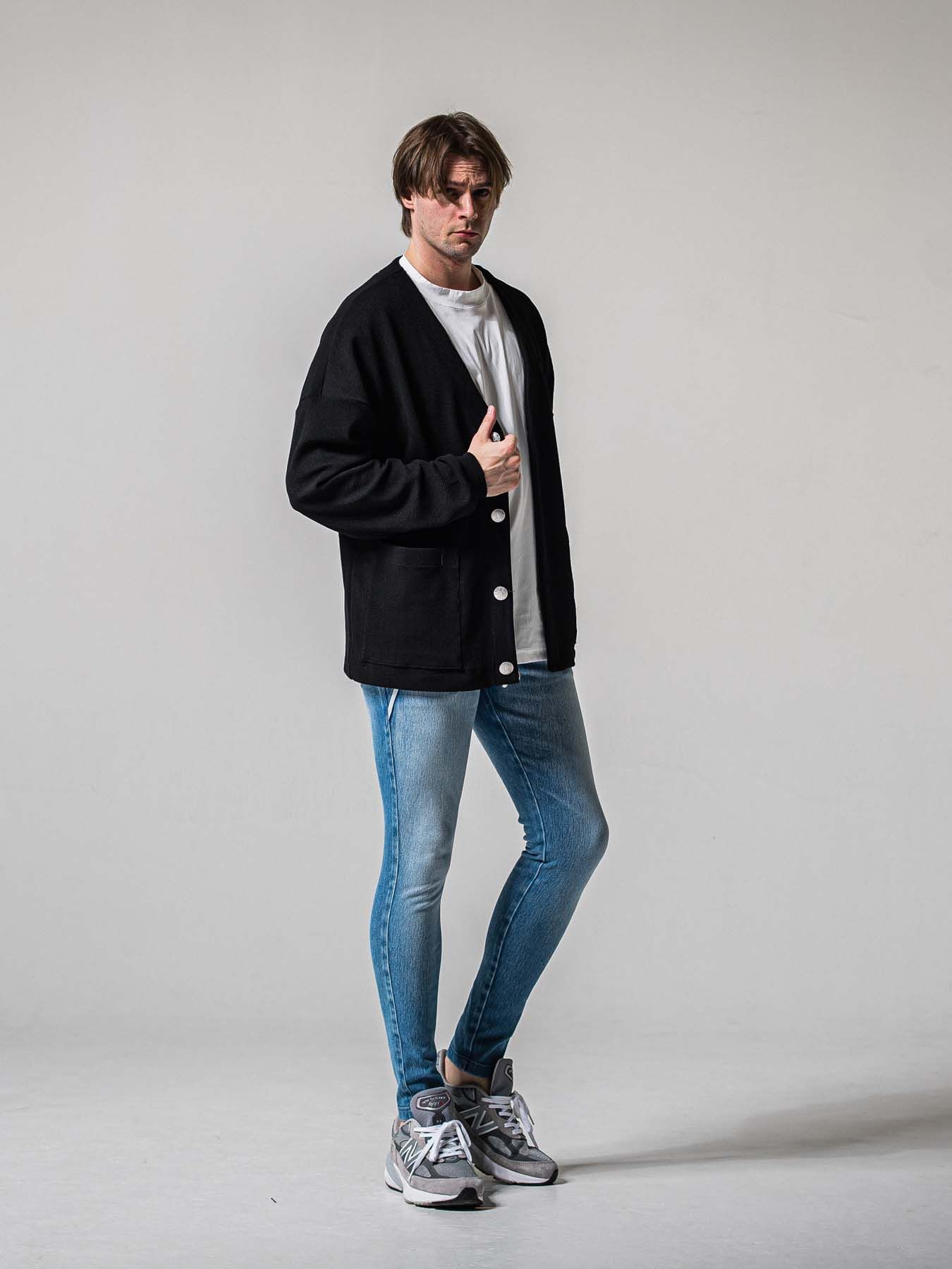 【予約品 11月16日(日) 締切】EX DENIM JERSEY EDGE PT / デニムジャージ エッジラインパンツ / ライトインディゴ