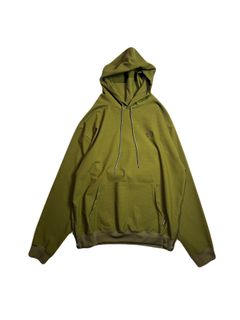 【予約品 8月10日(日) 締切 】WING EMB MESH HOODIE / ウイングエンボス メッシュフーディー / カーキ