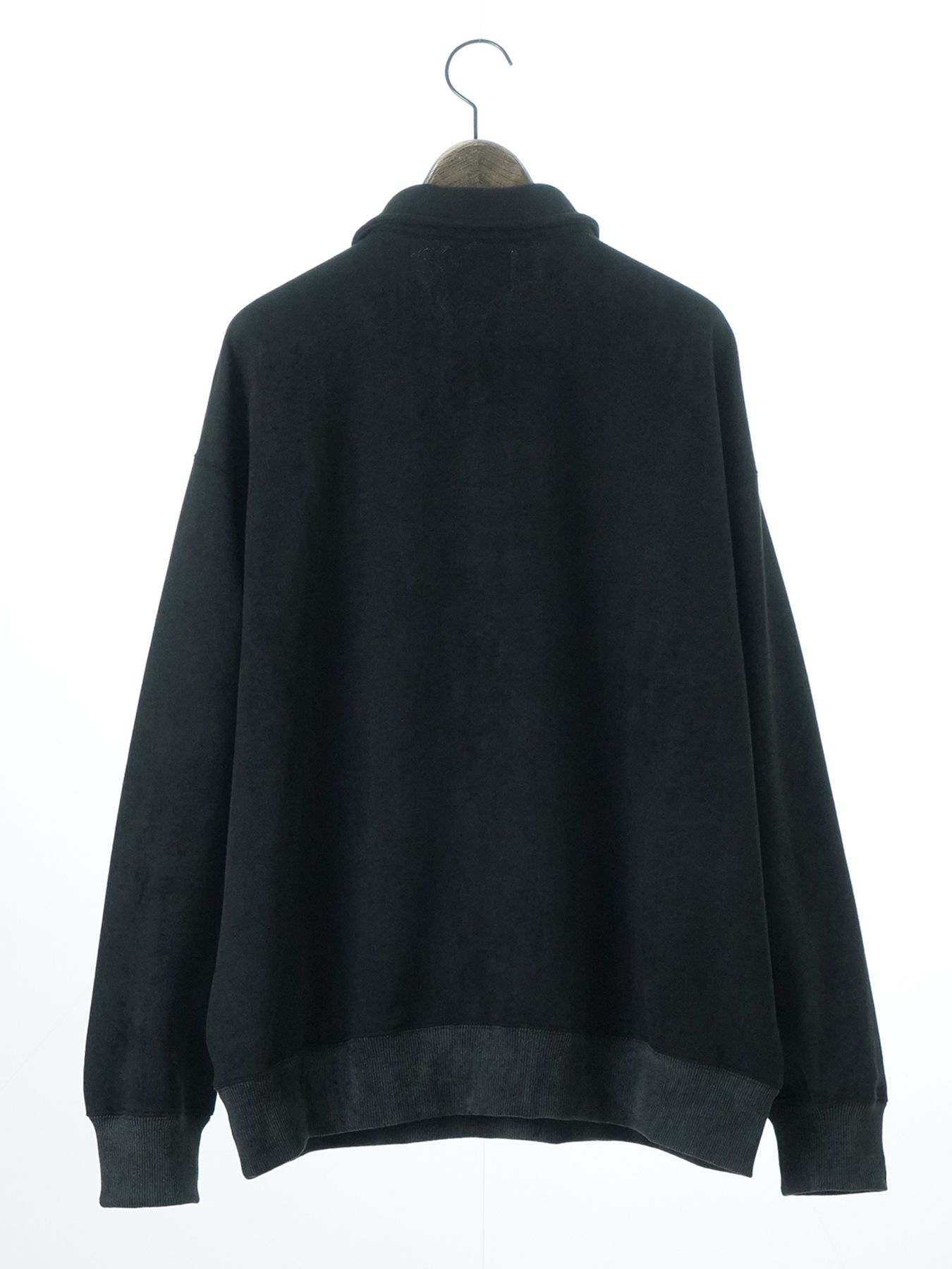 【予約品 11月23日(日) 締切】MINIMALPULLOVER / プルオーバーシャツ / BLACK
