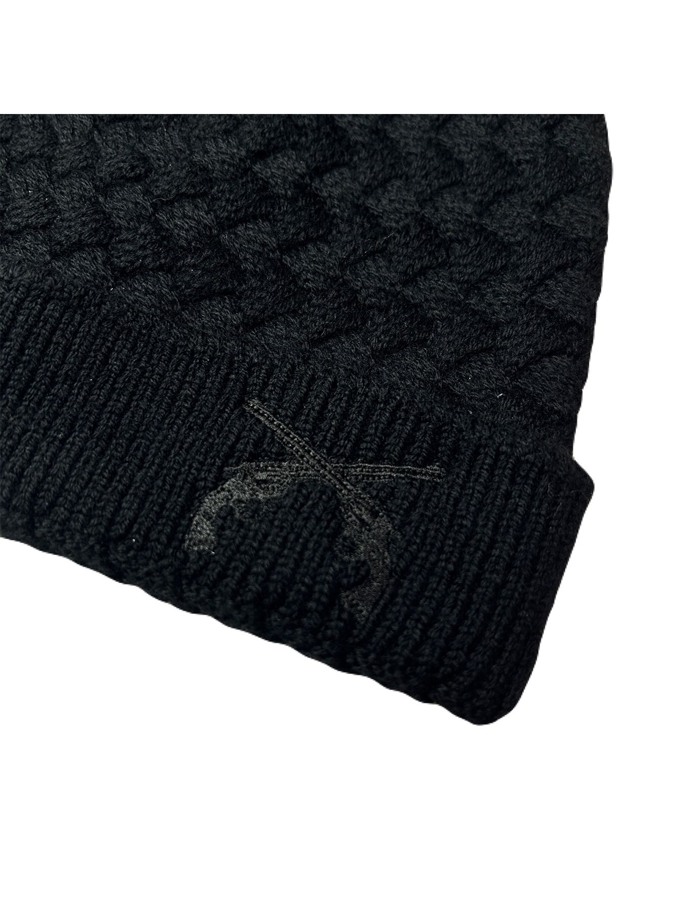 【予約品 】FAR BASKET EMB CAP / ファー バスケット エンブロイ キャップ / ブラック