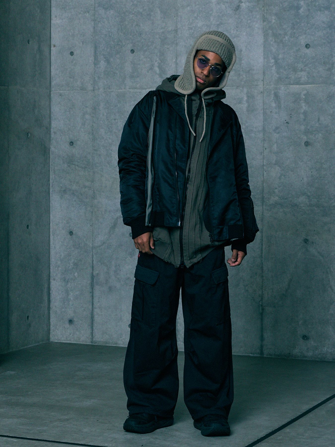 FRAGFORM ZIP HOODIE / ジップフーディー / OD