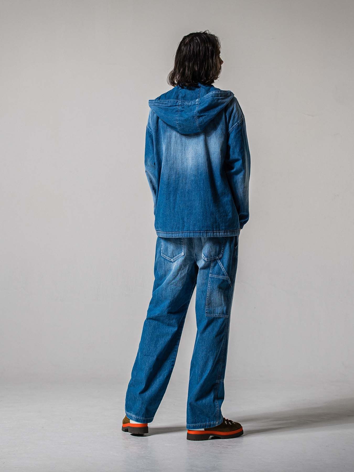 【予約品 11月16日(日) 締切】COACH HOODIE / コーチジャケットパーカー / インディゴ