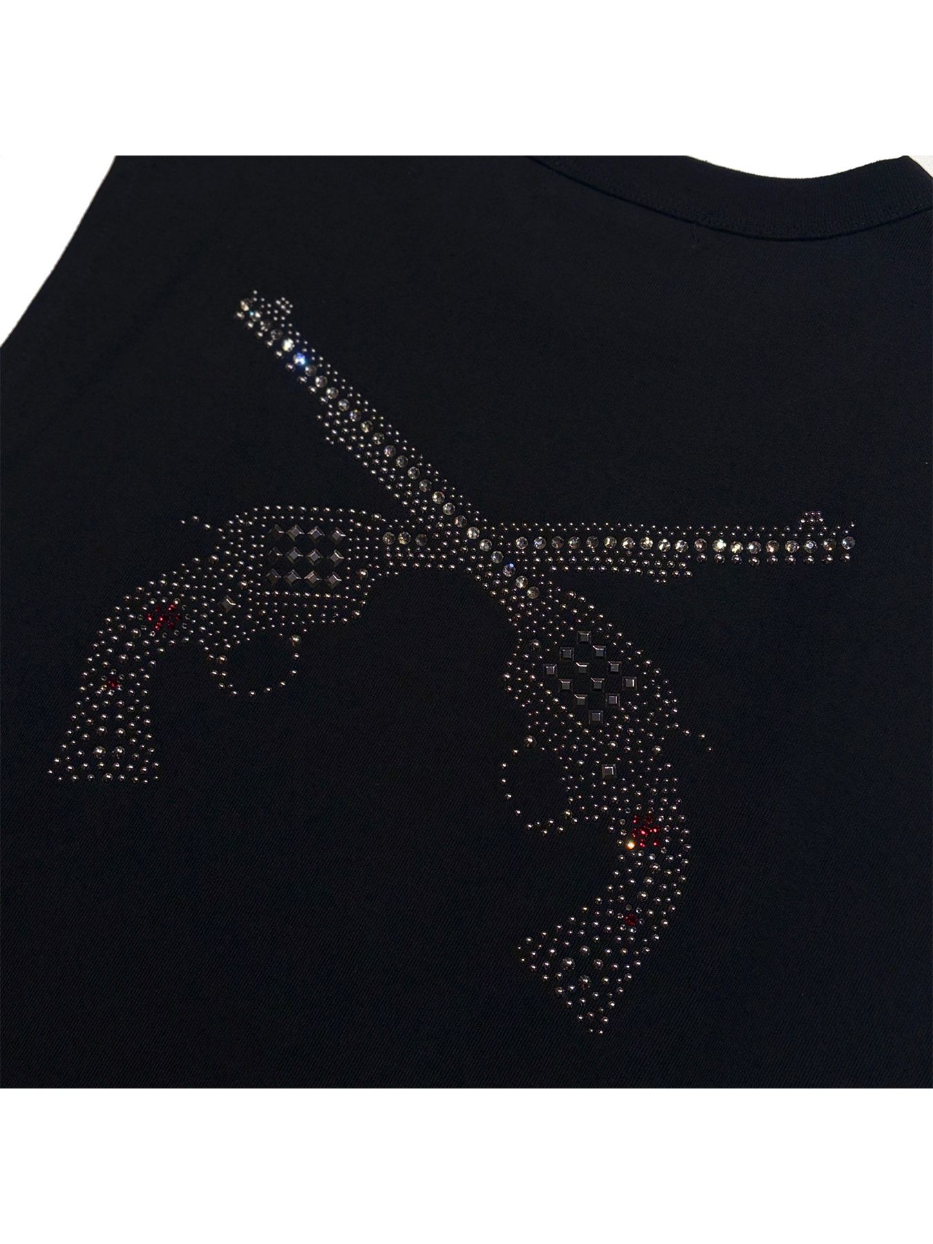 【予約品 8月23日(日) 締切】SLEEVELES TEE METAL / メタル / ブラック