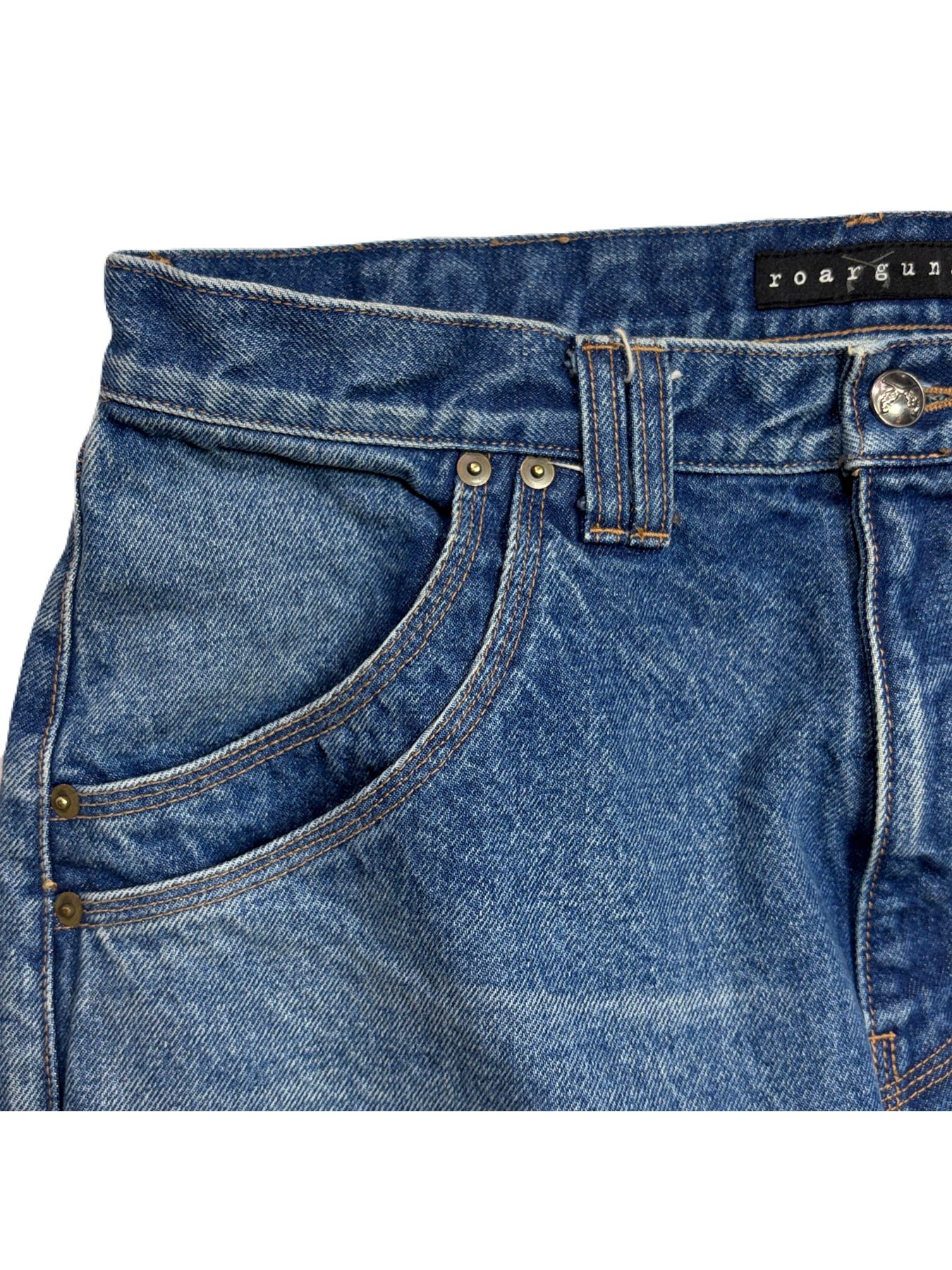 【予約品 3月9日(月) 18:00 締切】VIN/DEN/STR USE/BASIC / USED加工 ヴィンテージ ストレート デニム パンツ / ブルー