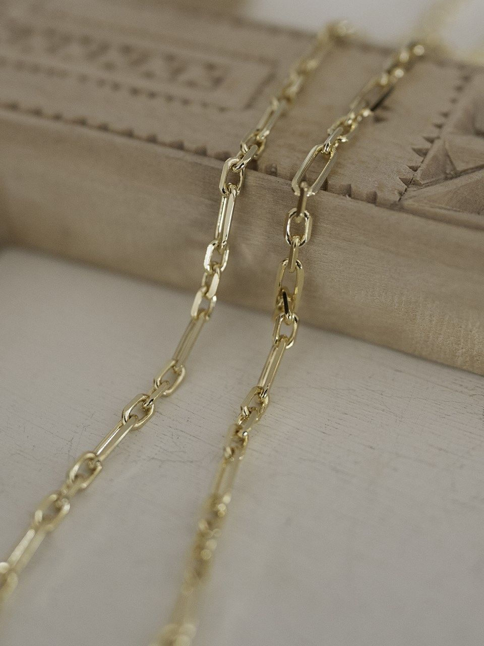 《予約品 》 ANCHOR FIGARO CHAIN  / ゴールド