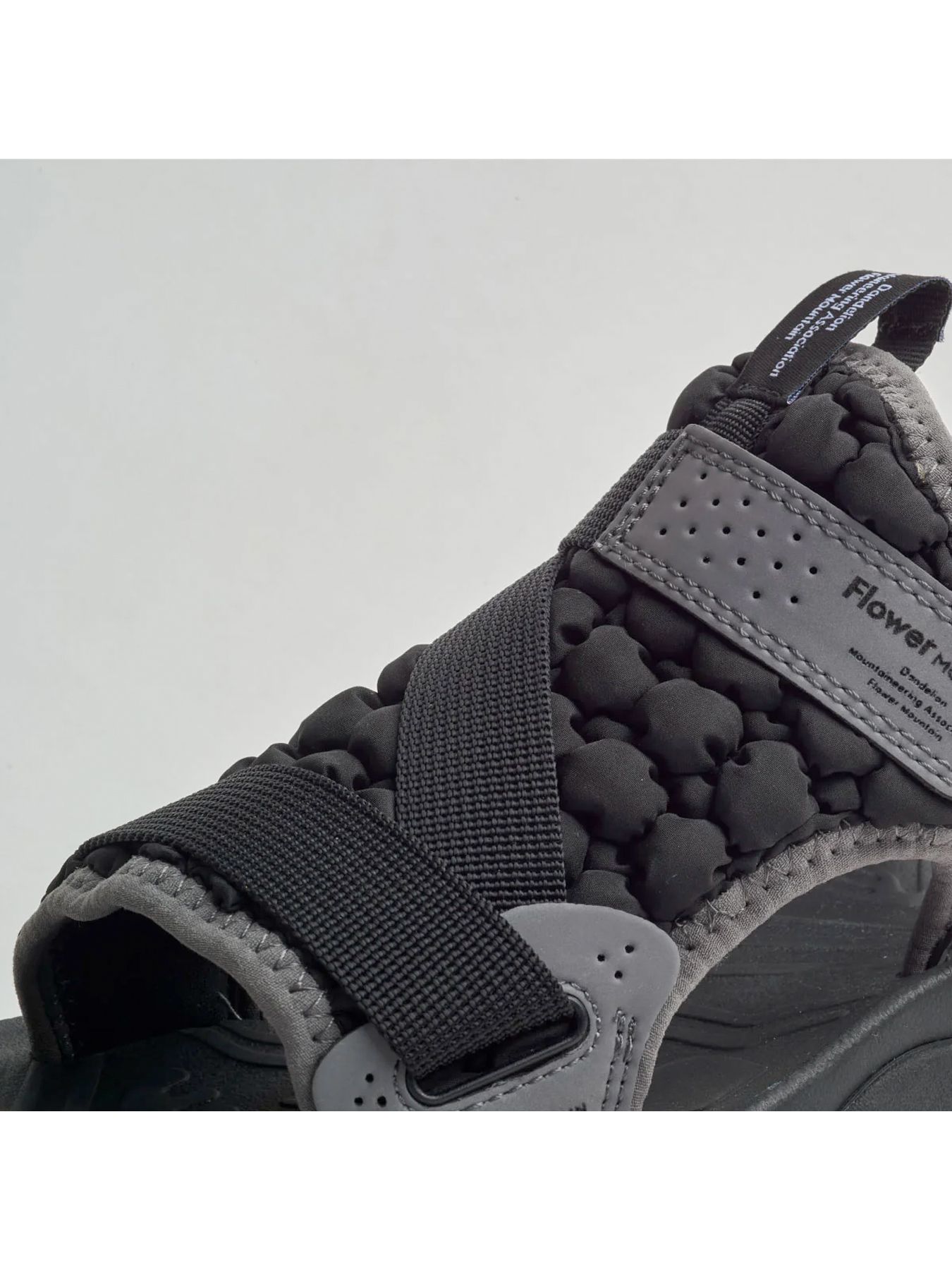 NAZCA / サンダル / Cloudy black【Flower MOUNTAIN】