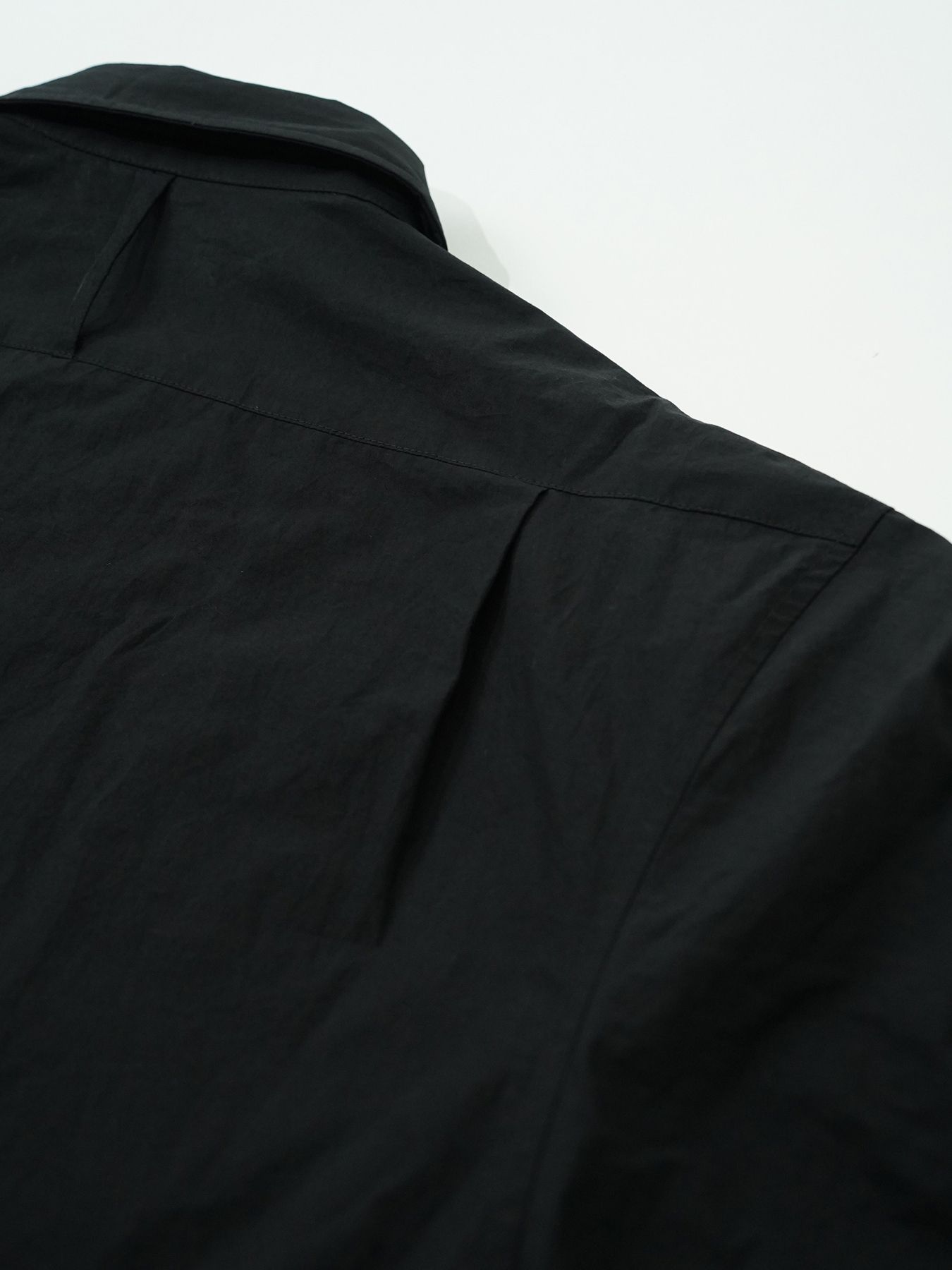 【予約品 5月6日(水) 締切】FLIPPADDING-SHIRTS / リバーシブルシャツ / チャコール×ブラック