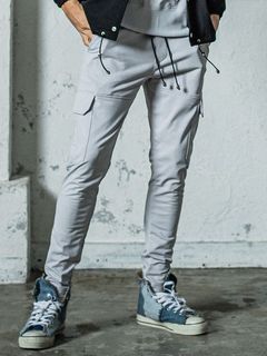 《予約11月17日19時締め》 Darrell sweatcargo  PT / カーゴパンツダレル / グレー