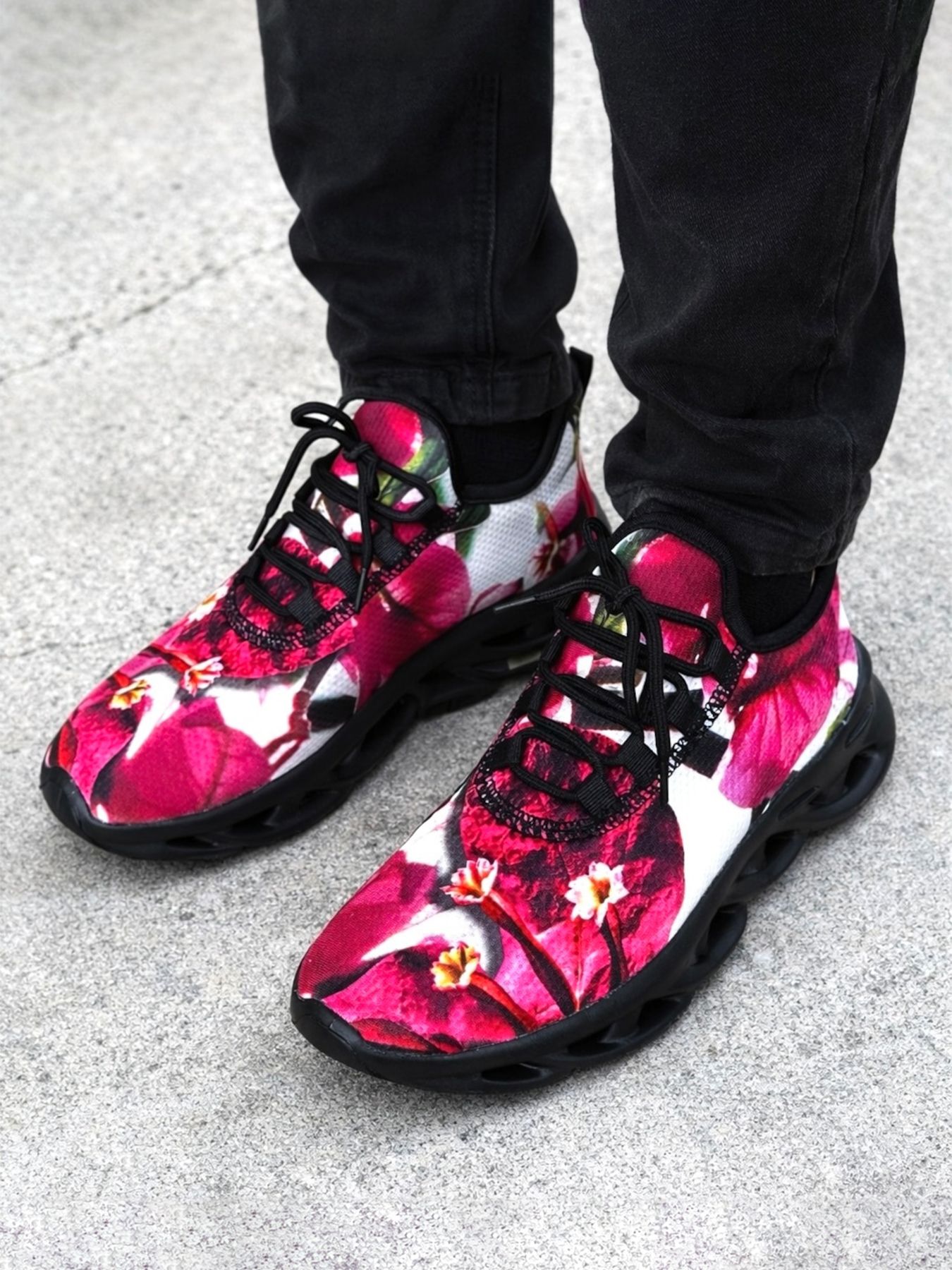 《予約・受注品》超軽量モードスニーカー / ブーゲンビリア（23㎝〜30.5㎝）/ 納期2~3週間後【tenbo】