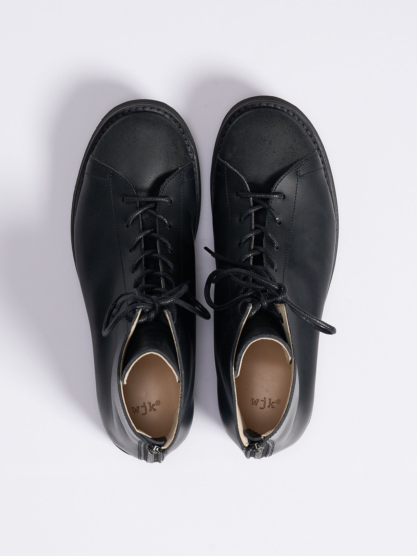 【予約品 4月19日(日) 18時締切】modern lineman boots / カウレザー モダン ラインマンブーツ / ブラック