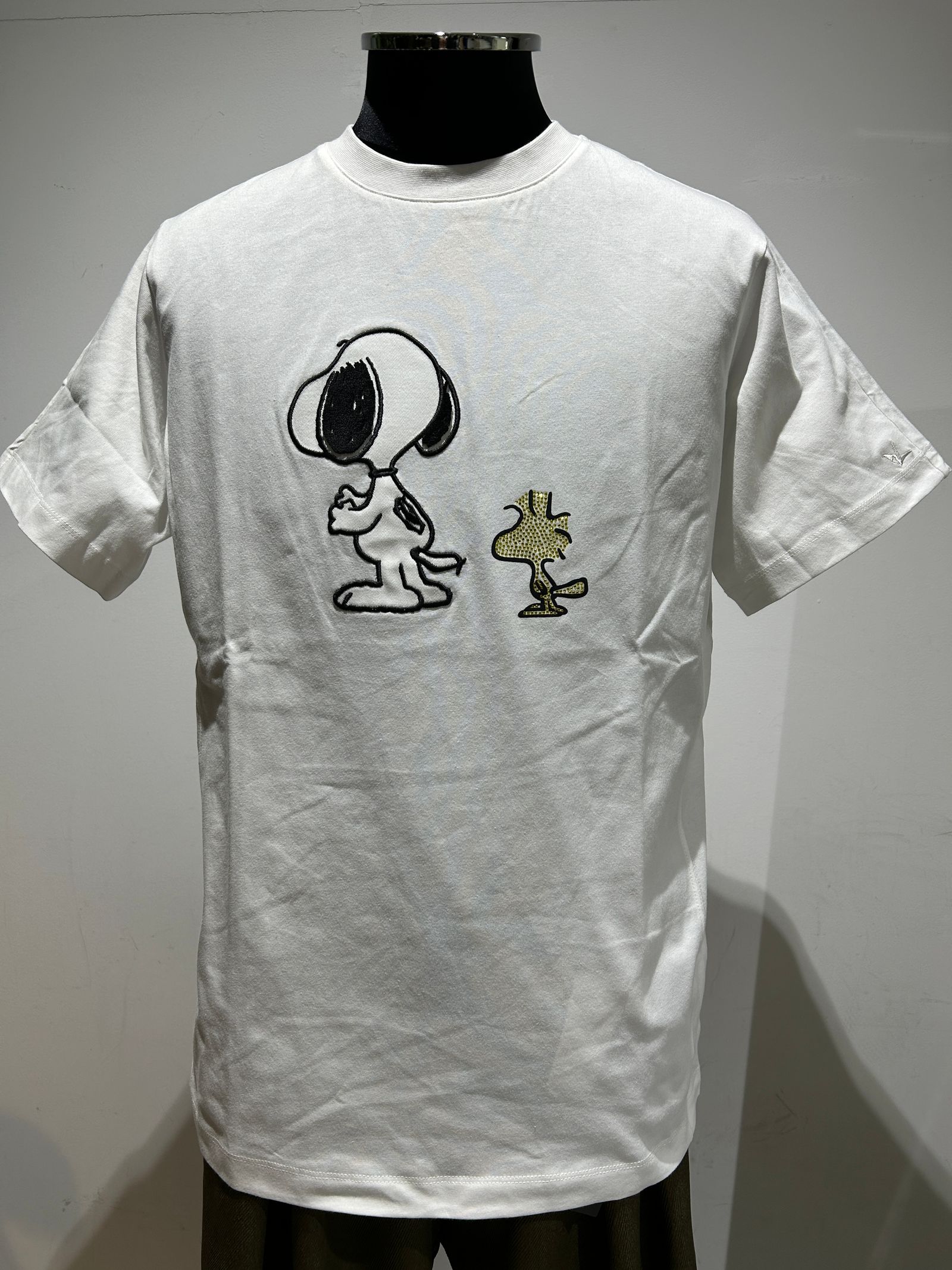 スヌーピー コラボ 半袖Tシャツ  / ホワイト 【PEANUTS × 1PIU1UGUALE3 RELAX】