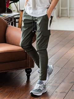 《予約品3月3日18：00締め》 Darrell cargo PT / カーゴパンツ / カーキ