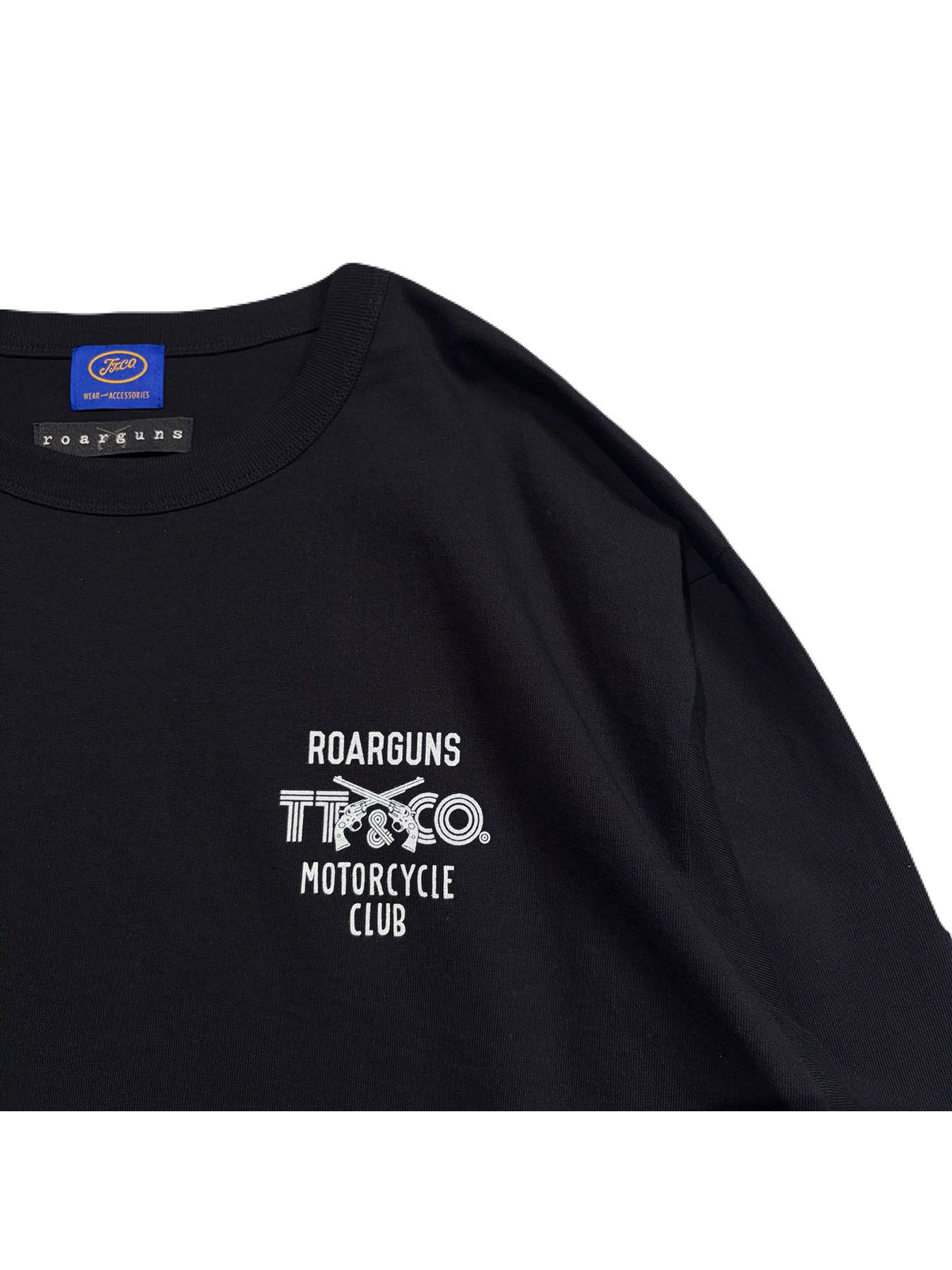 【予約品 3月9日(月) 18:00 締切】TT&CO.コラボ - TT&CO. CROSSGUN / ロンT / ブラック