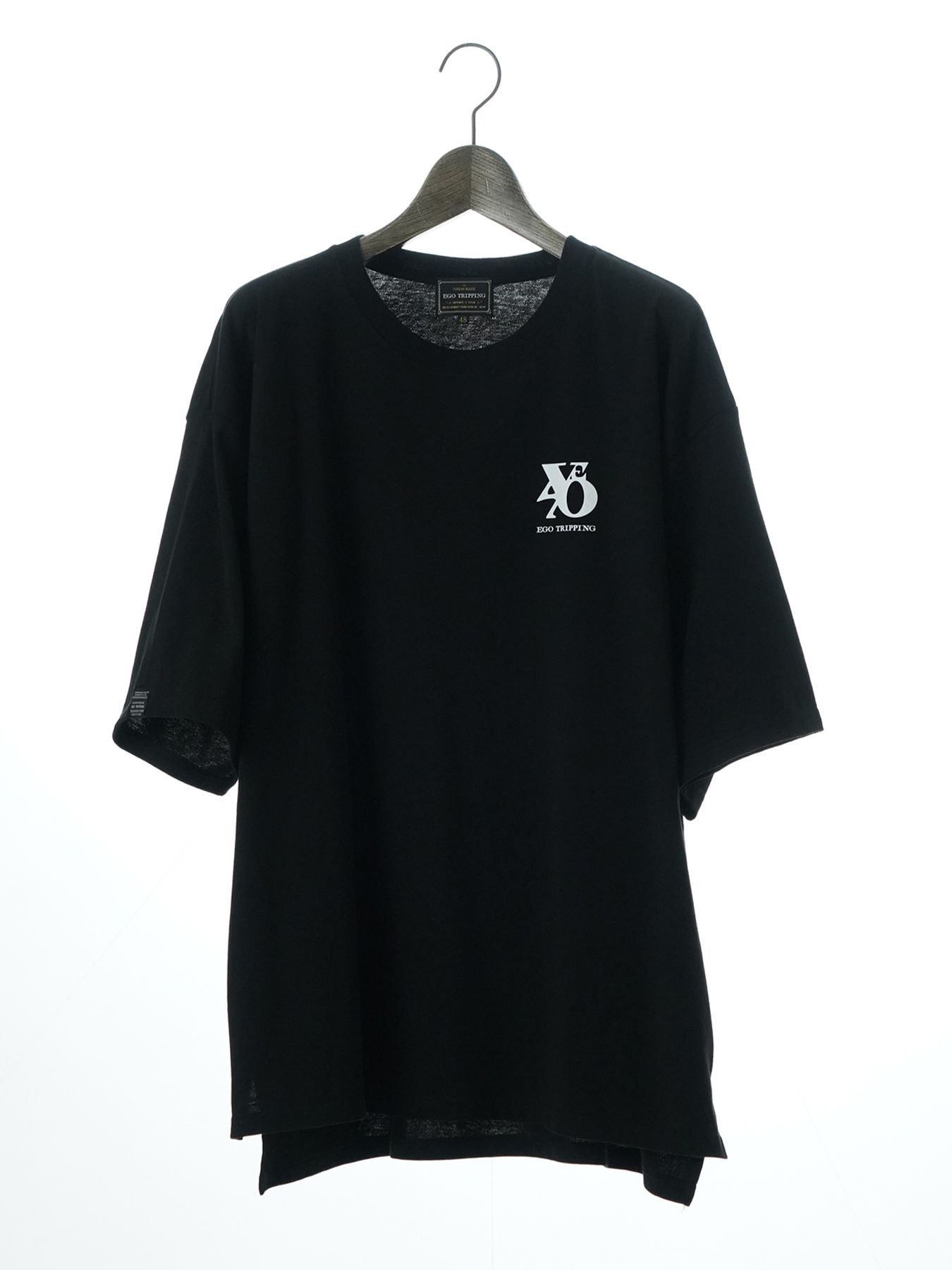 【予約品 11月23日(日) 締切】PRINTTEE-B short / ロゴプリント Tシャツ / BLACK