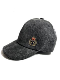 《予約品8月31日 23時55分締め》 MINI EMBLEM CAP / キャップ / グレー 【roarguns 】 2024年2月入荷予定