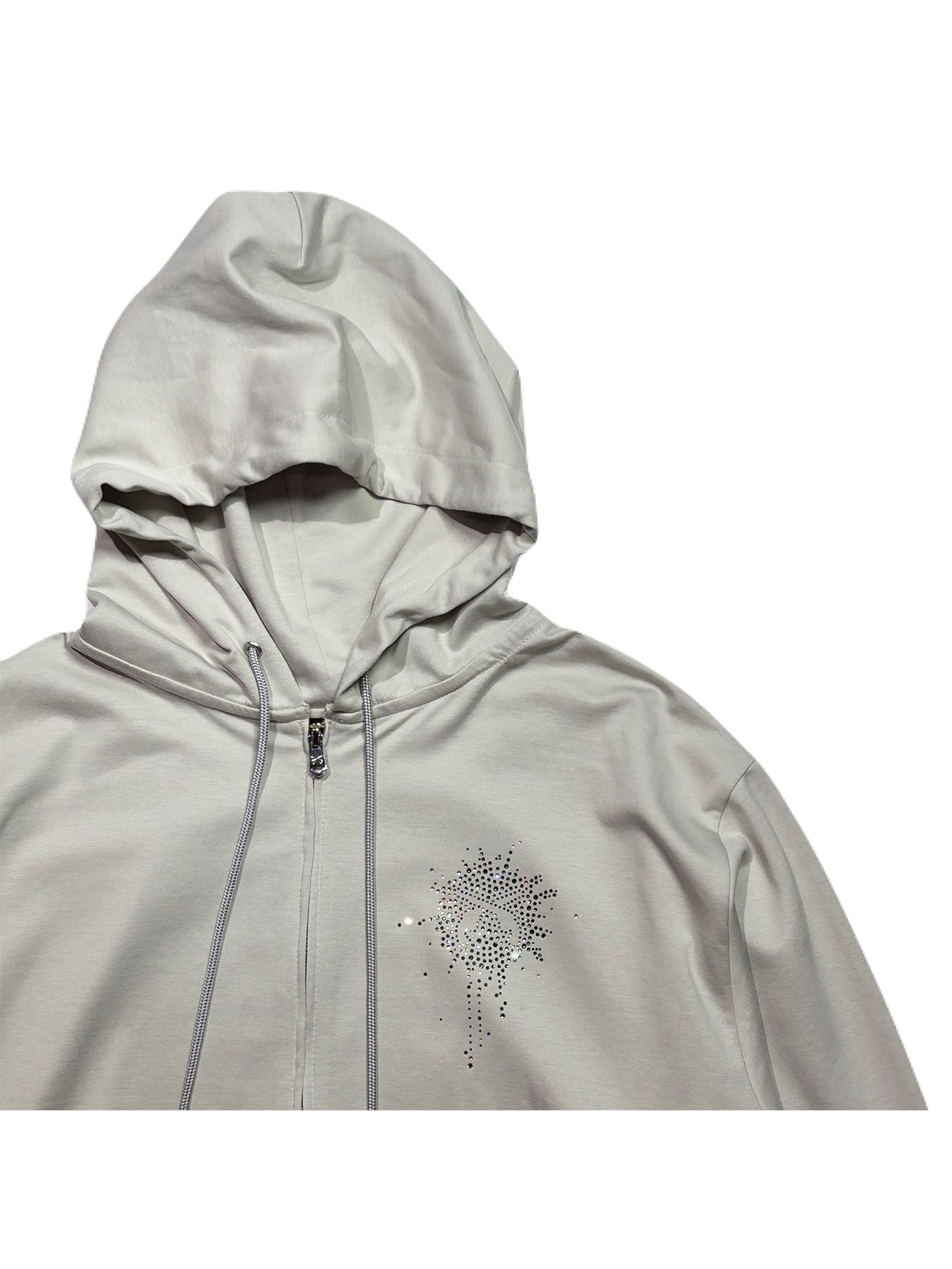 【予約品 8月23日(日) 締切】ST/JER ZIP/HOOD CRY / クリスタル / ライトグレー