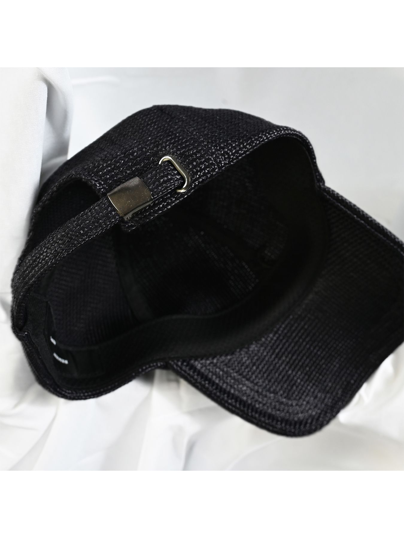 【予約品】STRAW MESH LOW CAP / ストローメッシュローキャップ / ブラック