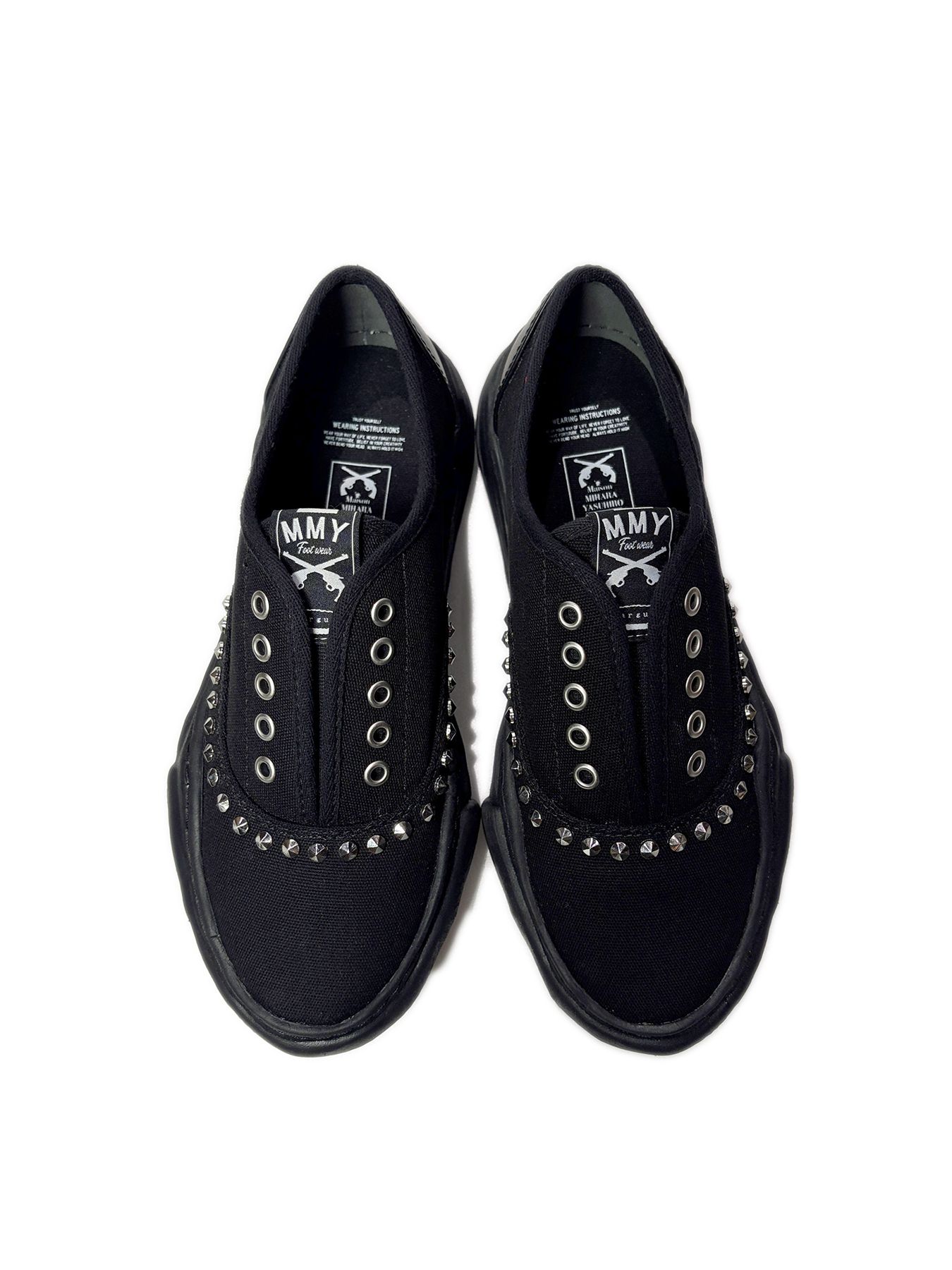 【予約品 3月9日(月) 18:00 締切】MAISON MIHARA YASUHIRO コラボ - ×MMY SNEAKER / スニーカー / ブラック×ブラック