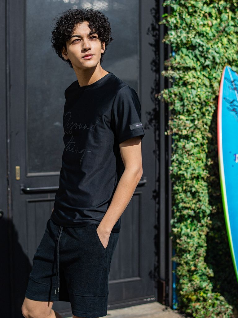 《予約品3月3日18：00締め》 ID RUSH BASIC T / ラッシュガードTシャツ / ブラック