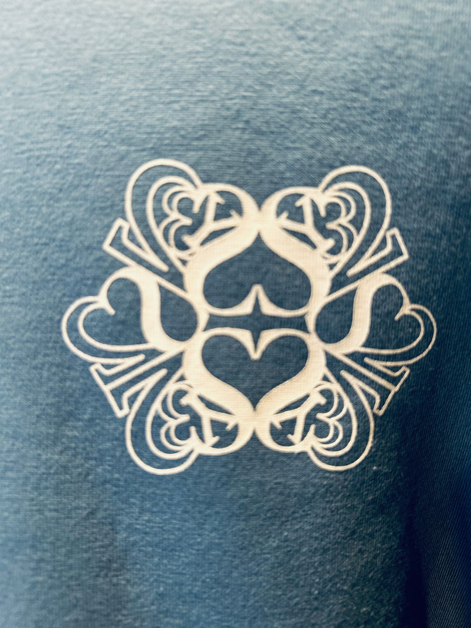 SYMBOLIC MARK SWEAT L/S TEE サックス 【SY32 by SWEET YEARS】