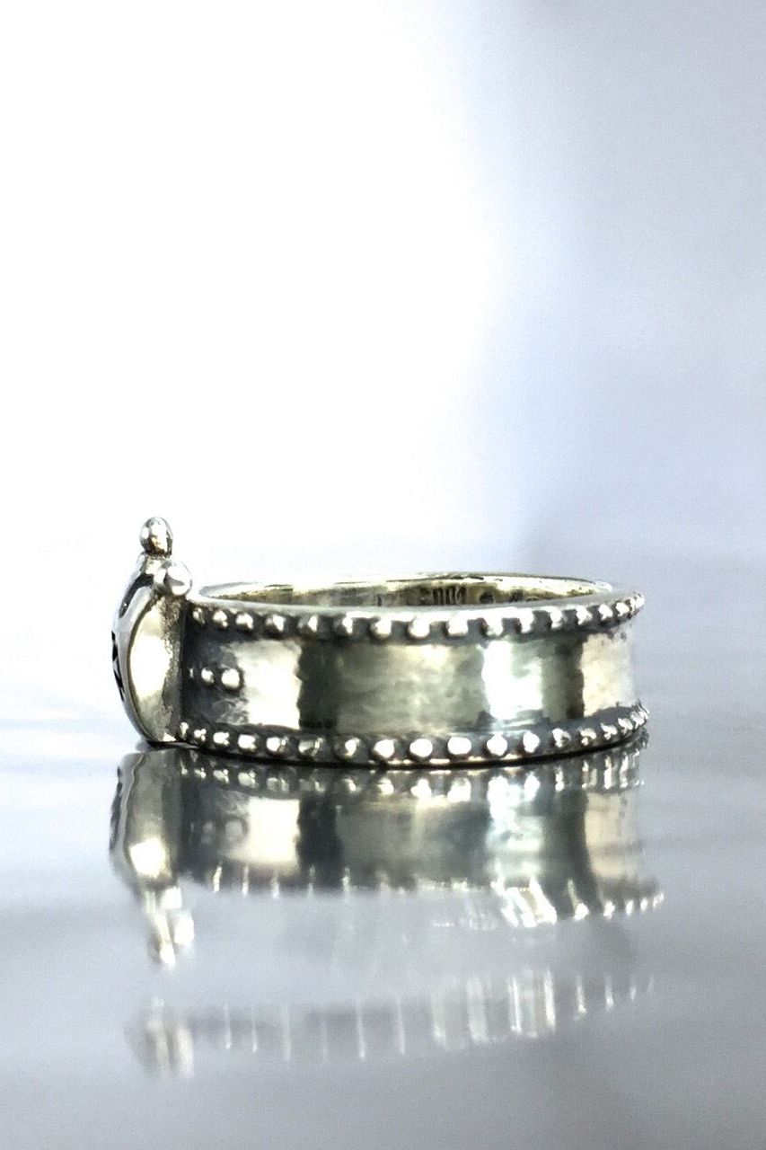 《受注生産》 STUD RING [S] CROWN リング 【注文から2～3週間後入荷予定】
