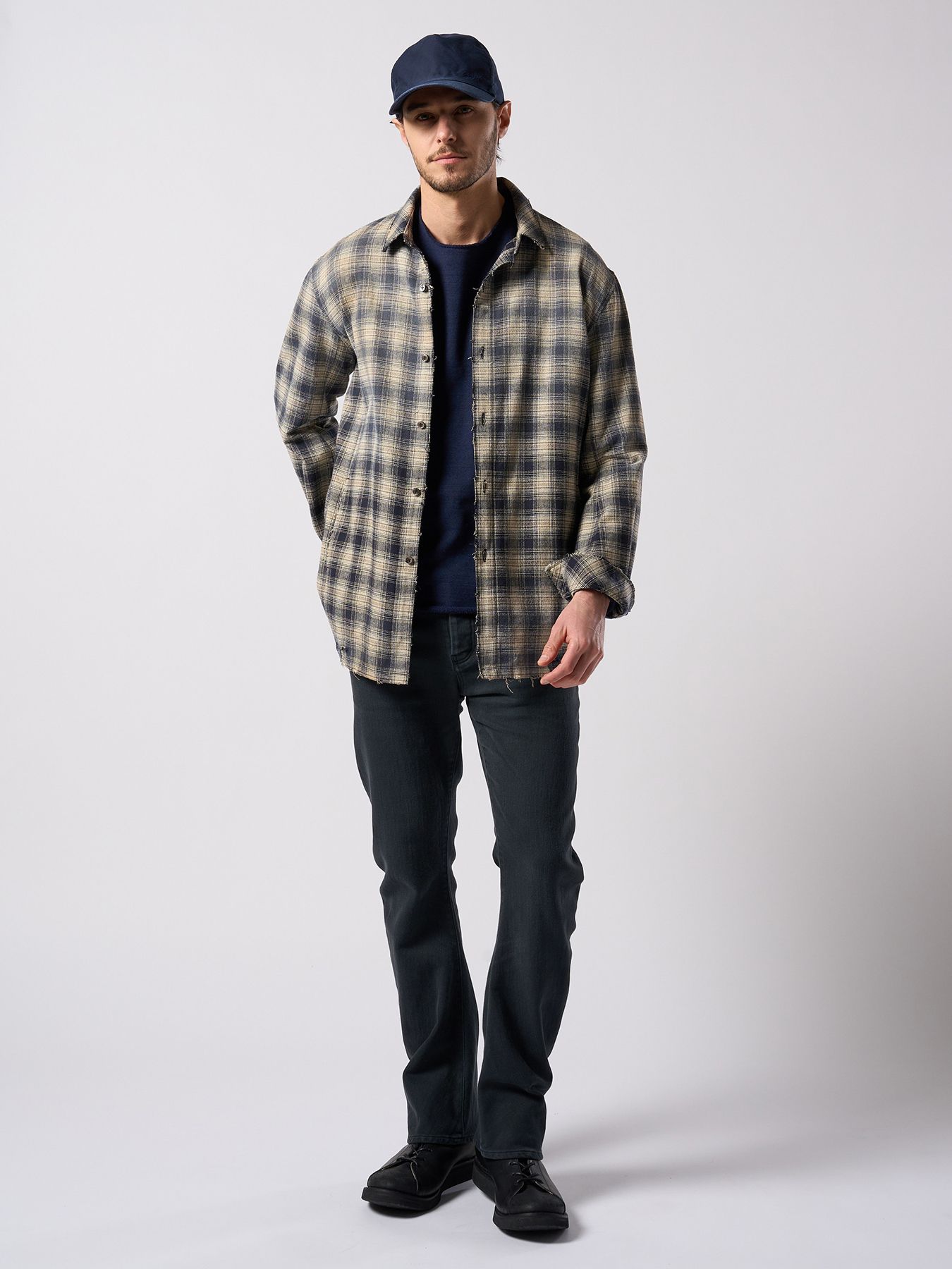 【予約品 4月19日(日) 18時締切】cut-off light sweatshirt / カットオフ ライト スウェットシャツ / インディゴ