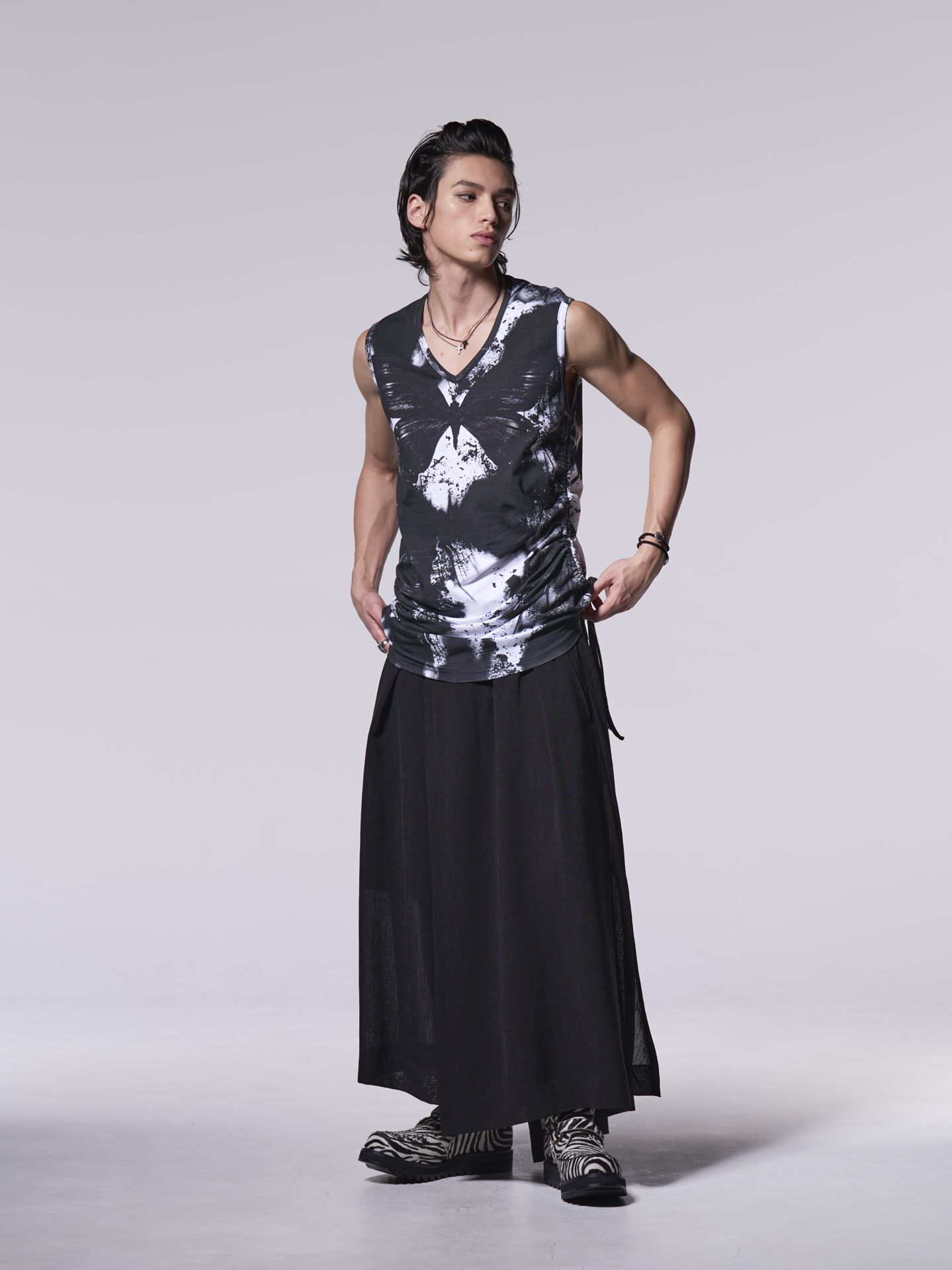 《予約品》 SharringTankTop / タンクトップ / ブラック