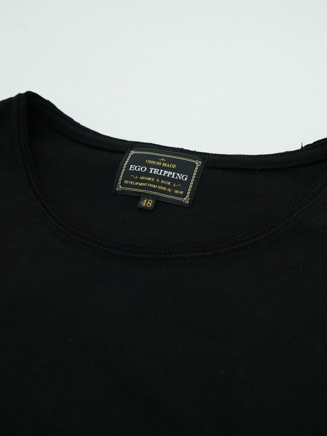 【予約品 2月1日(日) 締切】HEAVYOUNCE TEE / ヘビーオンス カットソー  / ブラック