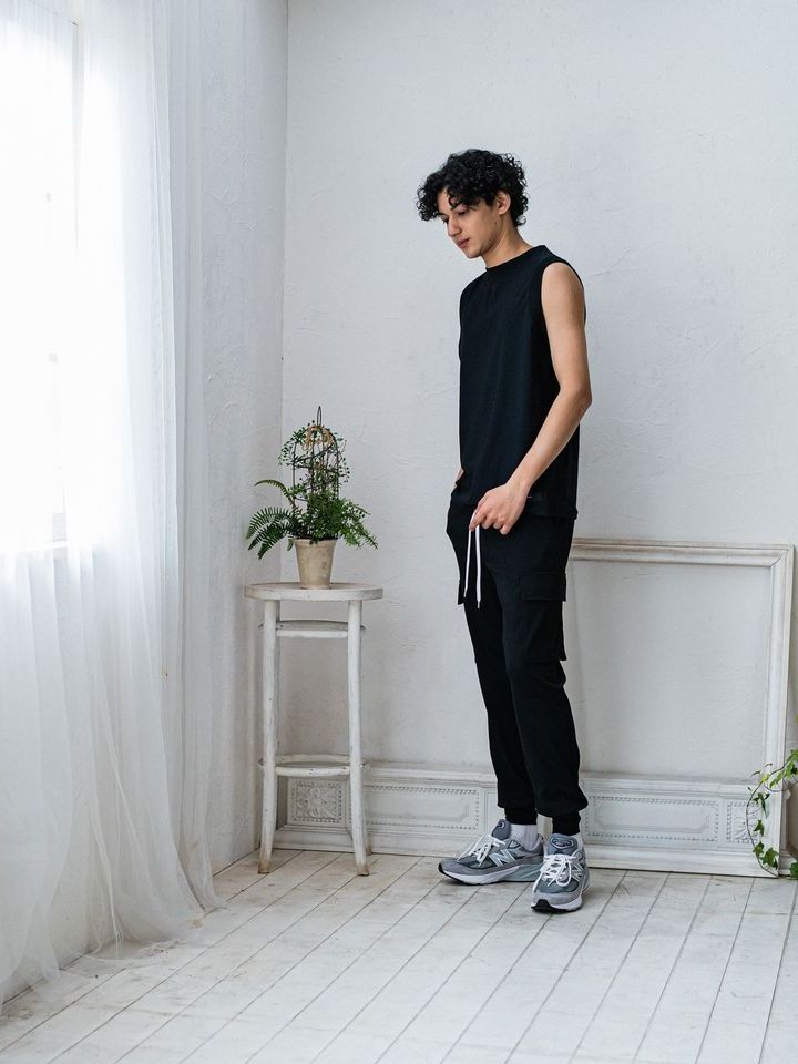 《予約品3月3日18：00締め》 Roland switch cargo / カーゴパンツ / ブラック