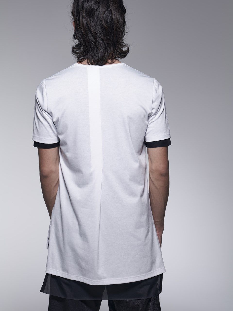 kiryuyrik - LayeredT-Shirt / レイヤードプリントTシャツ / ホワイト
