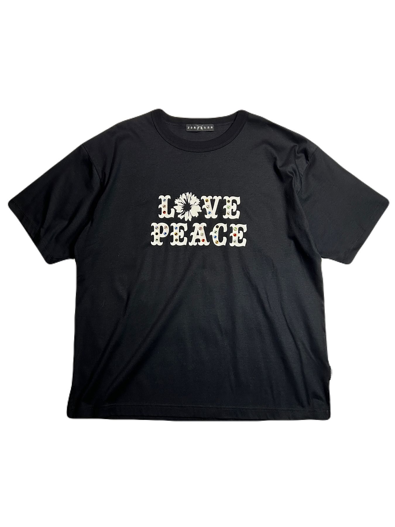 LOVE PEACE STONE T / ラブ ピース ストーン  Tシャツ / ブラック