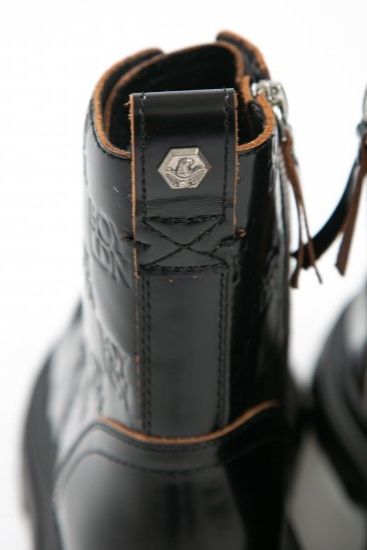 8 HOLE LACE UP BOOTS レースアップブーツ / BLACK 【BOY LONDON】