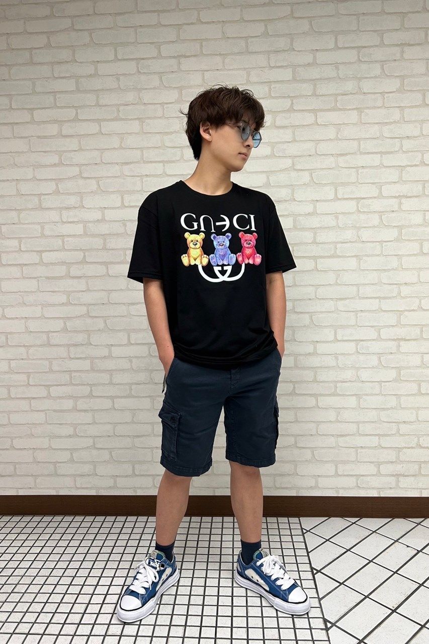 中日キャンプ GUCCI Tシャツ＆ショートパンツ - キッズ服(男の子用) 100cm~