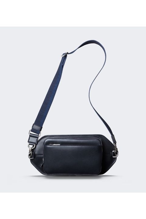 ボディバッグ Axis Leather / Navy 【aniary】